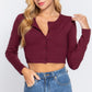 Long Slv Round Neck Viscose Sweater