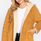 Hoodie Faux Fur Reversible Jacket