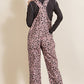 Animal/leopard Printed Jumpsuit