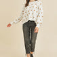 Polka Dots Long Sleeve Top