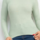 Mock Neck Long Sleeve Top