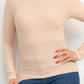 Mock Neck Long Sleeve Top