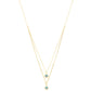 Double Star Crystal Layered Necklace