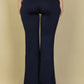 High Waisted Front Pocket Flare Pants