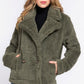 Faux Fur Sherpa Jacket