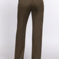 Straight Fit Twill Long Pants