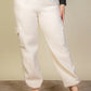 Plus Size Side Pocket Drawstring Waist Sweatpants