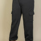 Plus Size Side Pocket Drawstring Waist Sweatpants