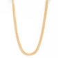 Sodajo Gold Dipped Brass Chain Necklace