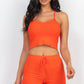 Ribbed Crop Cami Top & Shorts Set