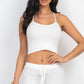 Ribbed Crop Cami Top & Shorts Set