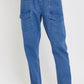 Denim Jogger Pants