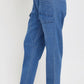 Denim Jogger Pants