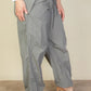 Plus Size Drawstring Waist Parachute Pants