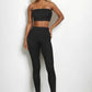 Ribbed Tube Top & Leggings Set