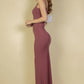 Ribbed Mermaid Hem Camisole Maxi Dress