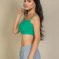 Ribbed Knit Cami Crop Top