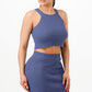 Halter Neck Tank Top And Bodycon Mini Skirt Set