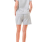 Air Cotton Monochrome Tee And Shorts Set