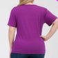 Plus Size Basic Short Sleeve T-shirt