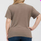 Plus Size Basic Short Sleeve T-shirt