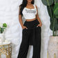 High-waisted Stretch Pants