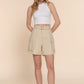 Belted Cargo Shorts