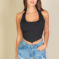 Tank Bandana Hem Square Neck Top