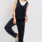 Mineral Washed Summer Jumpsuit